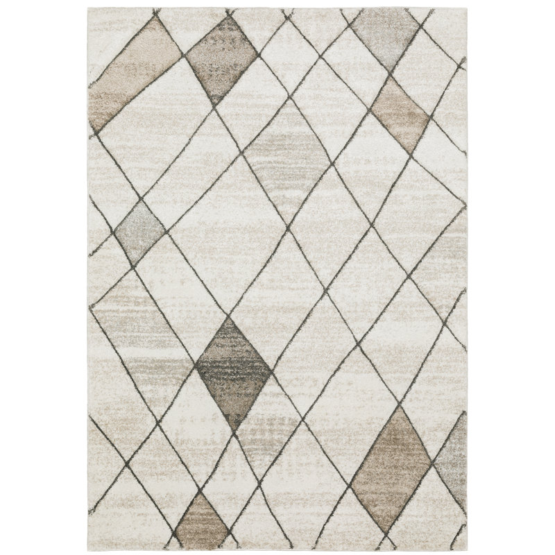 Ligetti Geometric Indoor Rug, Rectangle 7'10" x 10'10"