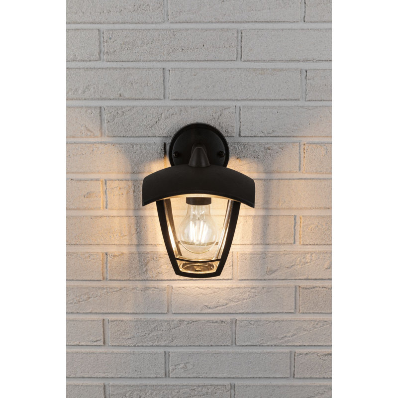 Black Outdoor Wall Lantern