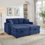 Canapé moelleux confortable et confortable, espace de rangement pour la causeuse, méridienne super douce, repose-pieds, tableau de bord, convient pour le chailiving-328880850