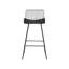 Caillier Upholstered Counter Stool with Metal Frame-105592162