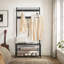 Anaias Hall Tree 85cm Wide with Bench and Shoe Storage