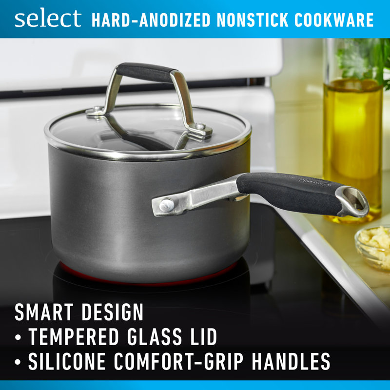 Select by Calphalon Hard-Anodized Nonstick 14-Piece Cookware Set