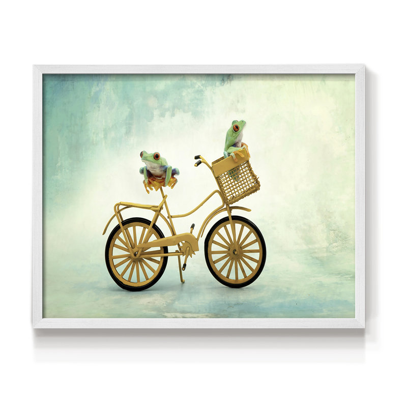 Hanging On X -Framed Print - Restickable, H 22 po x l 28 po, Blanc