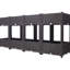 Jardinière surélevée en polypropylène brun de 63 po x 15,7 po x 27,7 po: jardinière d'extérieur avec drainage pour légumes, fleurs et herbes-1954285540-1954285538