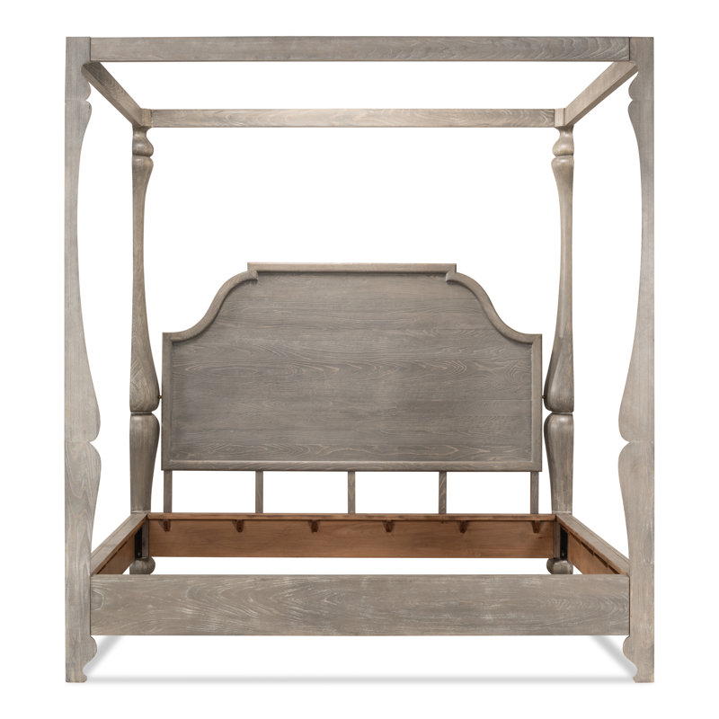 Madeline Solid Wood Canopy Bed