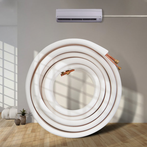 25 Ft Roll Of Copper Nickel Fuel / Transmission Line Coil. 1/2" O.D. Tube - Foto 3