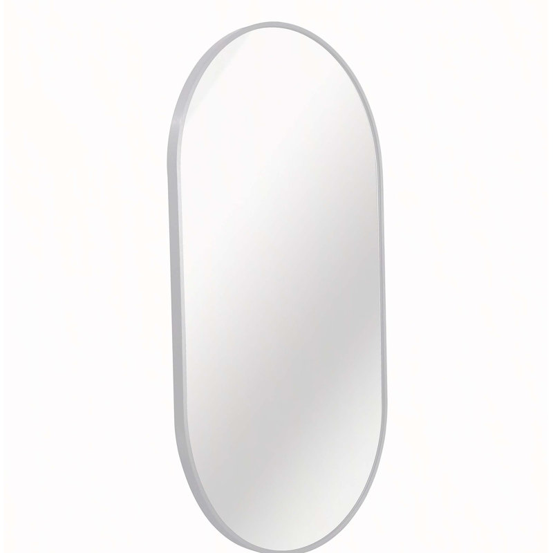 Miroir ou miroir de salle de bain Gold 63 x 20IN, 63 po x 20 po, Gold, Ovale
