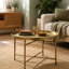 Steel Top Coffee Table