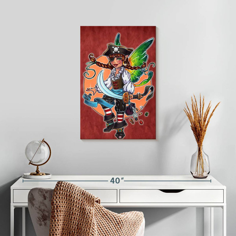 Ashelle Phunky Phairy Pirate, 24" H x 16" W