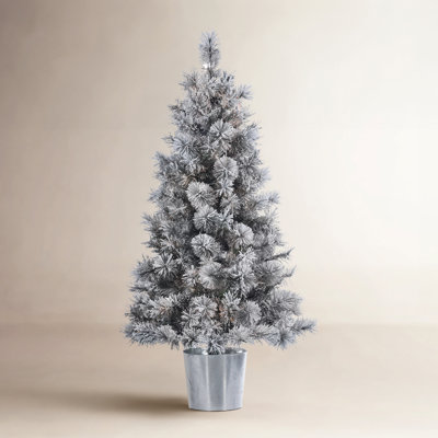 54' Lighted Artificial Pine Christmas Tree