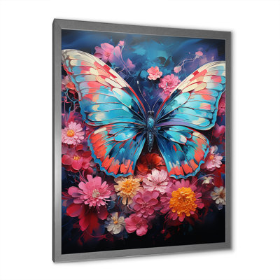 Butterfly Fauvist Flutter  - Butterfly Wall Decor