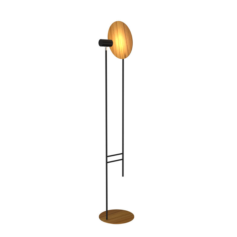 Dot 63.96'' Novelty Floor Lamp, Teak