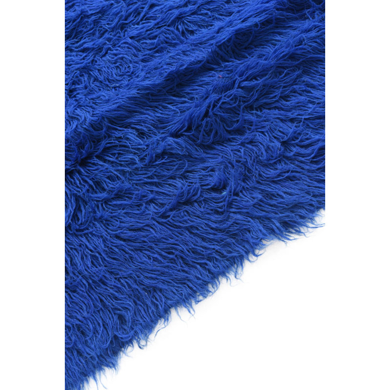 Tapis bleu 4 pi 10 po x 6 pi 4 po Priester