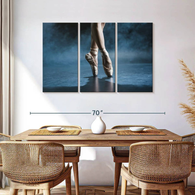 Enn Ballerina Pointe Pose, 36" H x 57" W