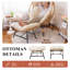 Ensemble de 2 chaises d'extérieur en osier avec repose-pieds et coussins Brose Bagryana-2139948089