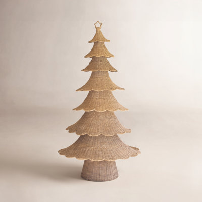 Woven Vine Tabletop Christmas Tree