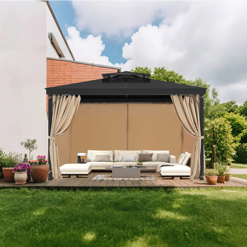 VEVOR, Beige, 204cm H x 284cm W x 284cm D