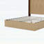 Structure de lit plateforme en bois à profil bas Glyvora Mid-Century-128994733-128994735