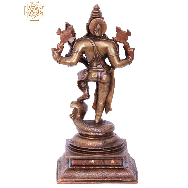 Figurine debout Varaha avec la déesse Lakshmi