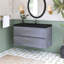 Ensemble de meuble-lavabo simple 41,93 po avec plateau en quartz Ayvah