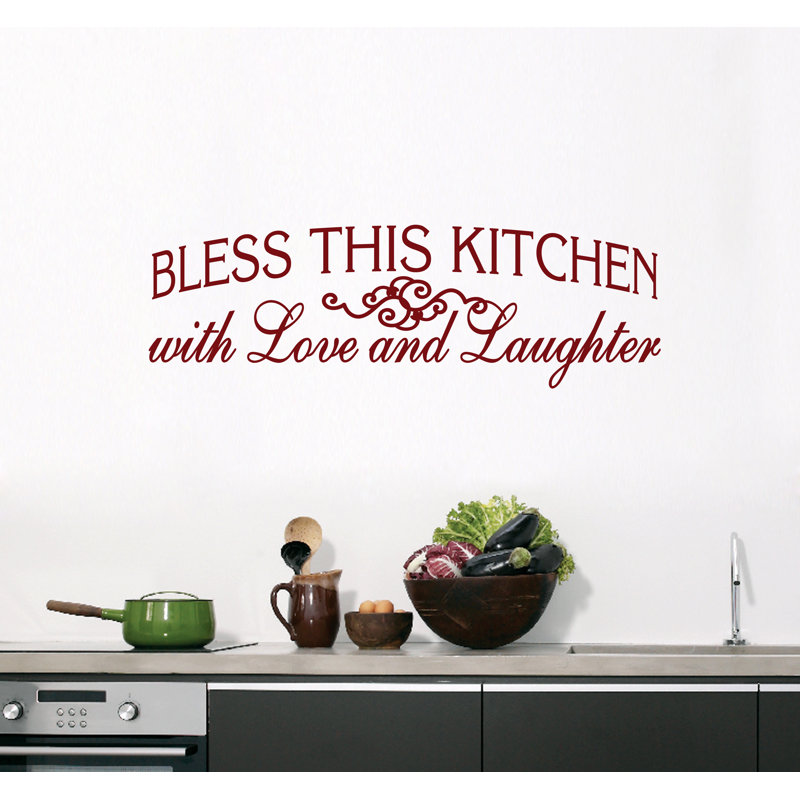 Décalcomanie murale de cuisine bless, Canneberge
