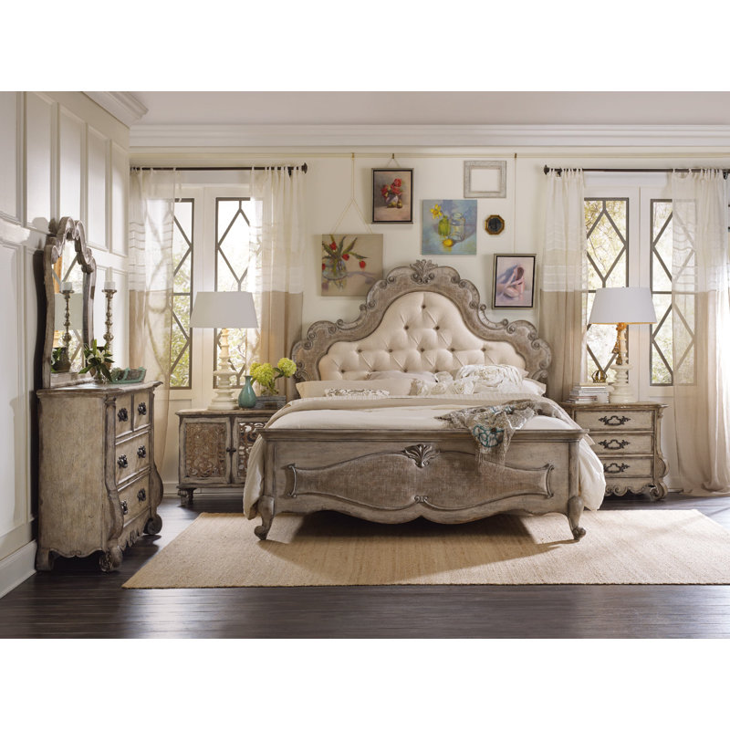 Chatelet 3 - Drawer Nightstand, Vintage White