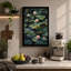 Water Lilies in Bloom Botanical - Wrapped Canvas-378850641-378850732