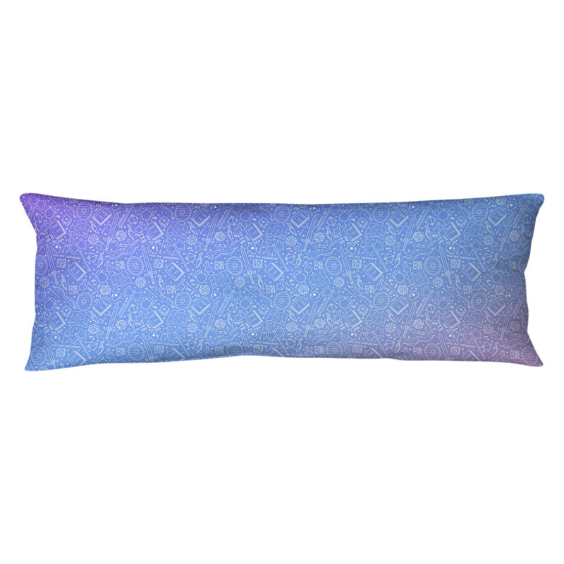 Coussin lombaire rpg, Bourre en polyester, Dégradé barbe à papa