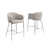 Gray Seat/Silver Frame