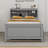 Willavene Platform Bed with Storage Headboard, USB, Twin Size Trundle and 3 Drawers-2091664651-2140937018