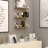 Asem 3 Piece Paulownia Bracket Shelf