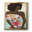 You Go Woman II, toile encadrée de qualité supérieure - prête à être accrochée-2101747480-2101747484