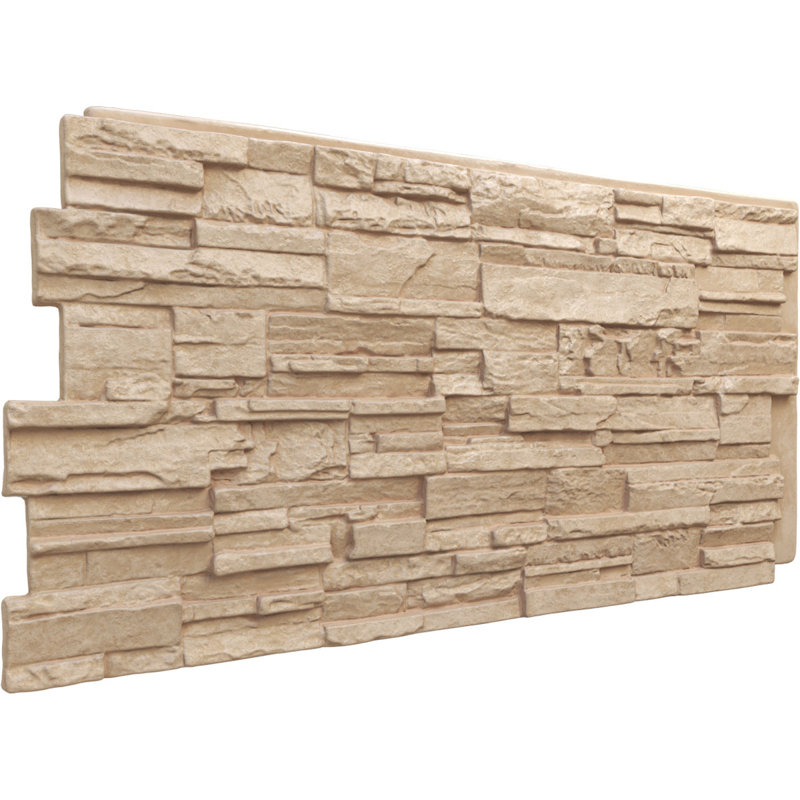 EverStone Cascade Faux Stone Panel, Ocean Floor