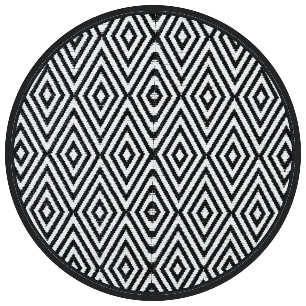 Allar Double Layer Jacquard Indoor / Outdoor Area Rug