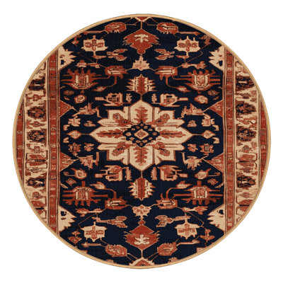 Machine Washable Persian Brown Area Rug