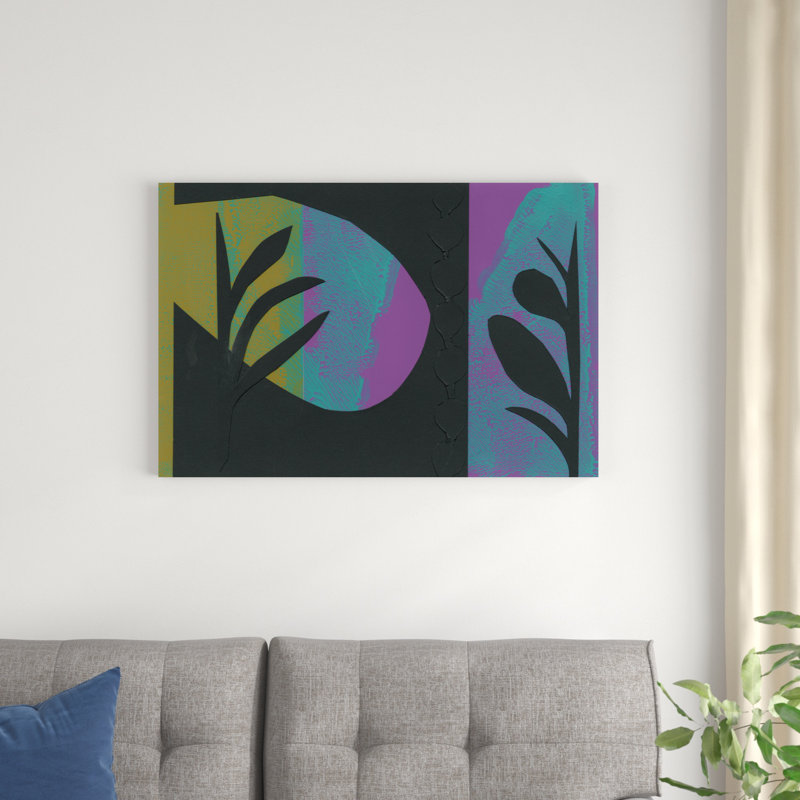 " Cabana I " Mixed Media Print, 24" H x 36" W x 1.25" D