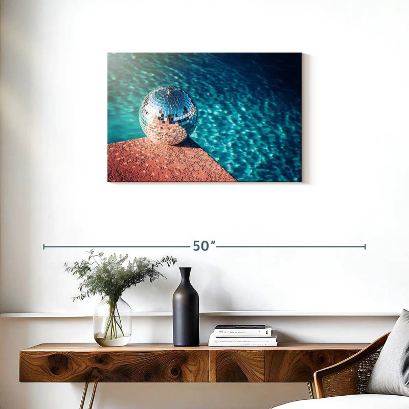 Abarca Disco Ball, 20" H x 30" W