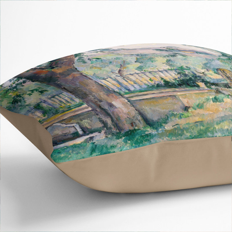 Square Cushion, 55cm H x 55cm W x 20cm D, Stone