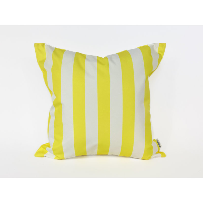Striped Outdoor Accent Pillow Covers, Illuminating