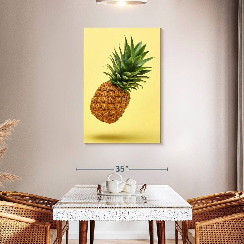 Yarlin Levitating Pineapple, 45" H x 30" W