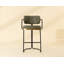 JALEN Upholstered Stool with Metal Frame