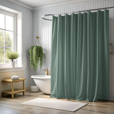 Comfy Citrus - Premium Shower Curtain