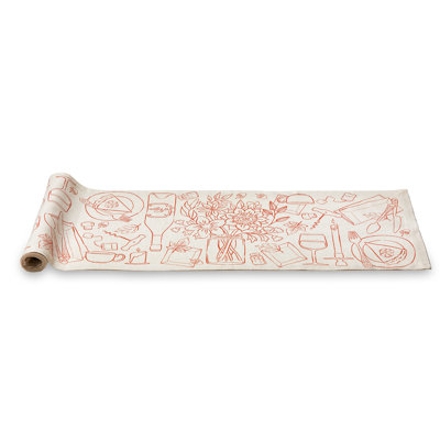 Feast 72" Cotton Table Runner