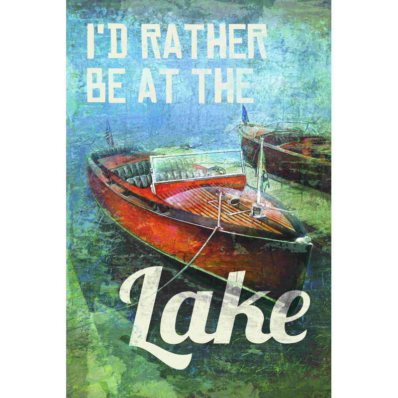 «Rather Lake», impression sur toile tendue, L 24 po x H 36 po