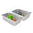 OUKANING 2 - Piece Stainless Steel Colander