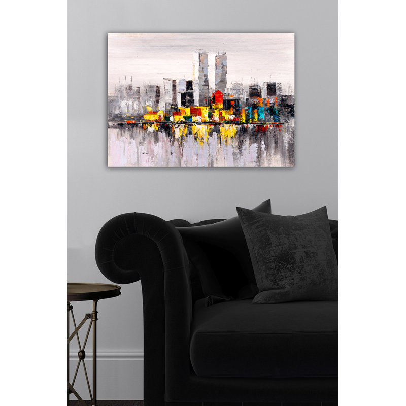 Peinture sur toile tendue