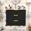 24-Inch Wall-Mounted Bathroom Cabinet with Sink, Floating Design-285381331