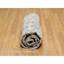 Tapis rond en laine et en soie noué à la main 9 pi x 9 pi bleu Kain 250 KPSI 0816E1CFA1104BCA8039FCA8834AA883