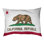 Coussin de concepteur california flag Burien