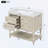 Bathroom Vanity Cabinet with Sink Combo Set, 4 Drawers-102797437